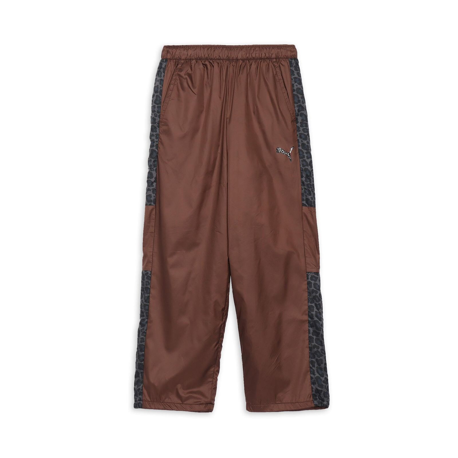 新品 PUMA(プーマ) 防風トレーニング ロングパンツ TRN EDGE ウラキモウトリコット ウーブンパンツ 526106 メンズ 24年秋冬カラー エスプレッソ ブラウン(65)