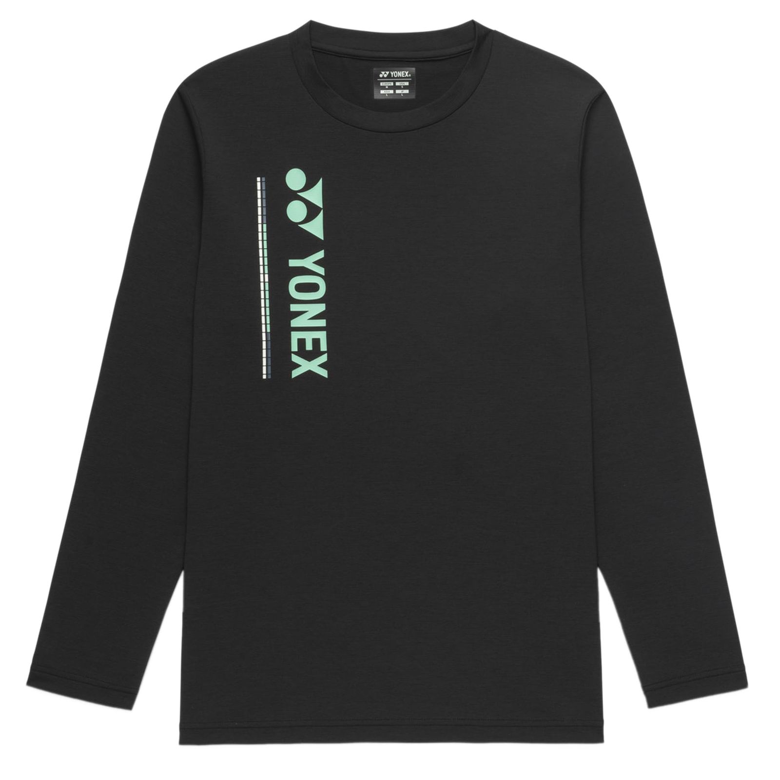 新品 [ヨネックス] ユニロングスリーブＴシャツ 16883 ブラック(007) O