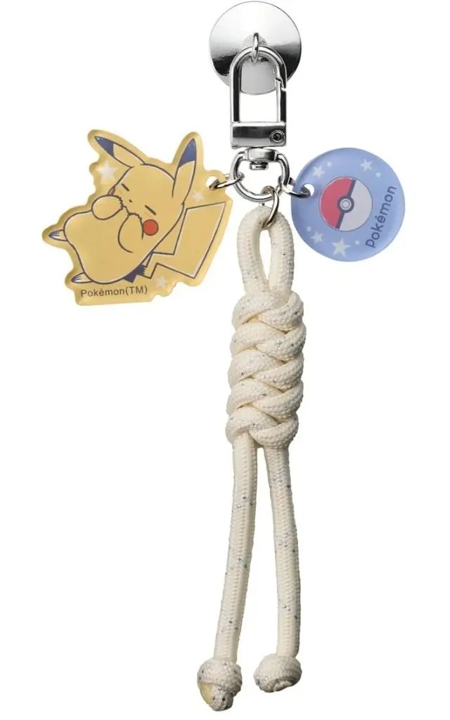 [Brand New] Cell Phone Supply Pikachu Key Ring Hanger 2 “Pokemon”