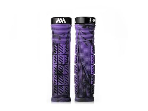 バイク ハンドルバーグリップ MTB エンデューロ AMS ライズ | ロックオングリップ、人間工学、滑り止め、軽量送料無料 27c821d7