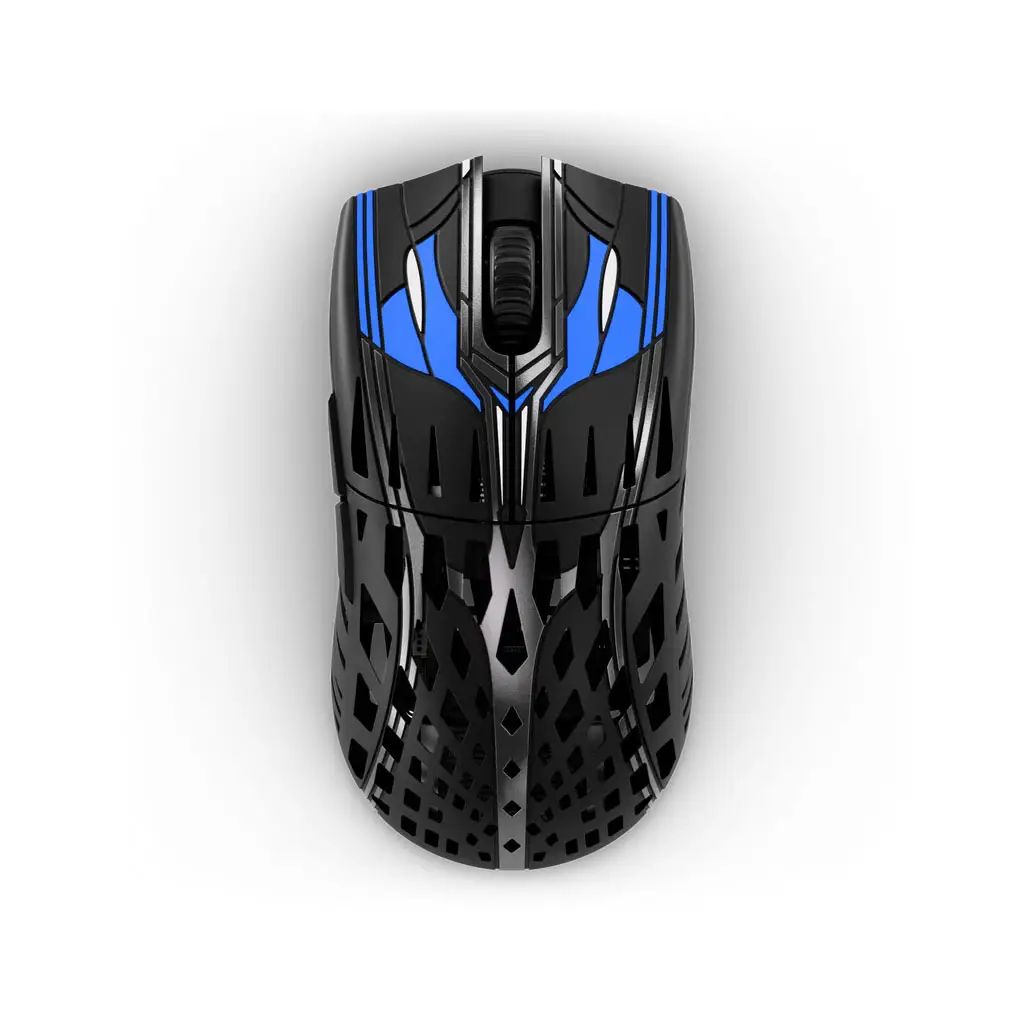 【新品】PCハード Pwnage ワイヤレスゲーミングマウス Trinity CF Solid Midnight Eclips Blue [pw-trinity-cf-solid-me-blue]