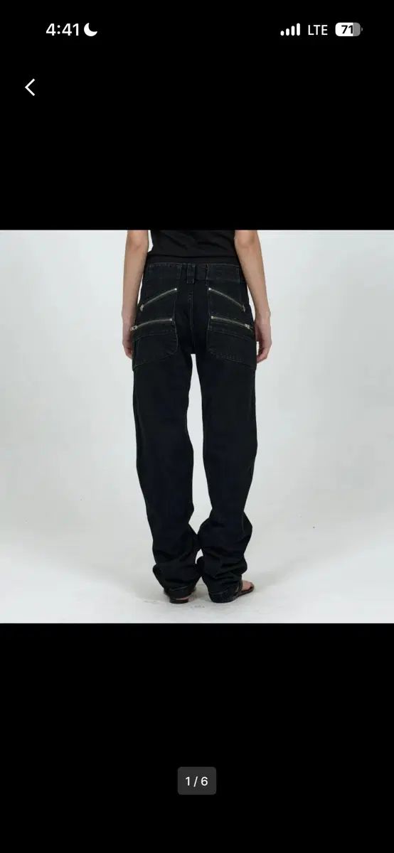 プラスチックプロダクト MPa SPLIT POCKET PANTS ブラック