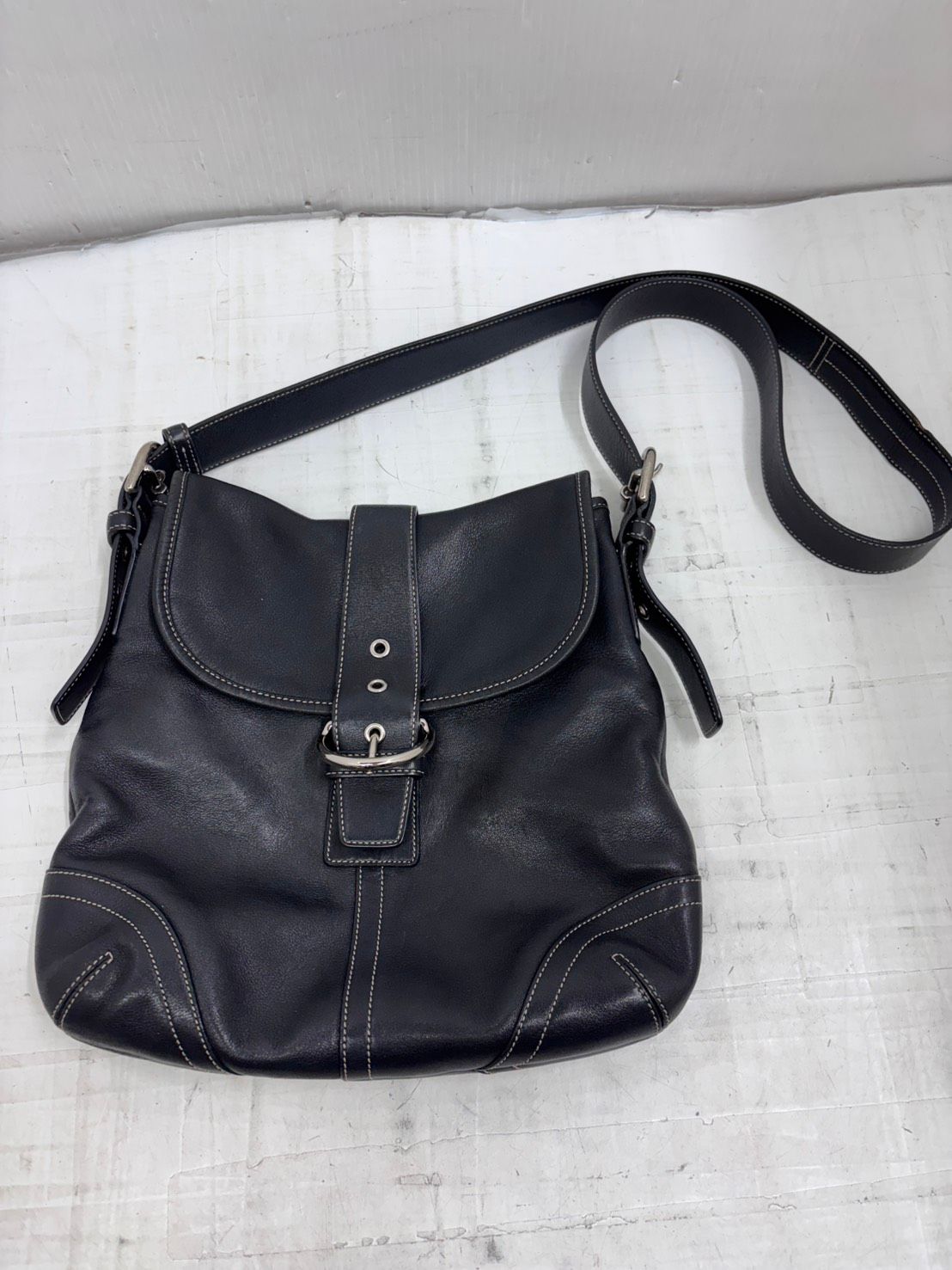 送料無料h14196 COACH コーチ 9480 ソーホー ショルダーバッグ レザー レディース ブラック 7,992円