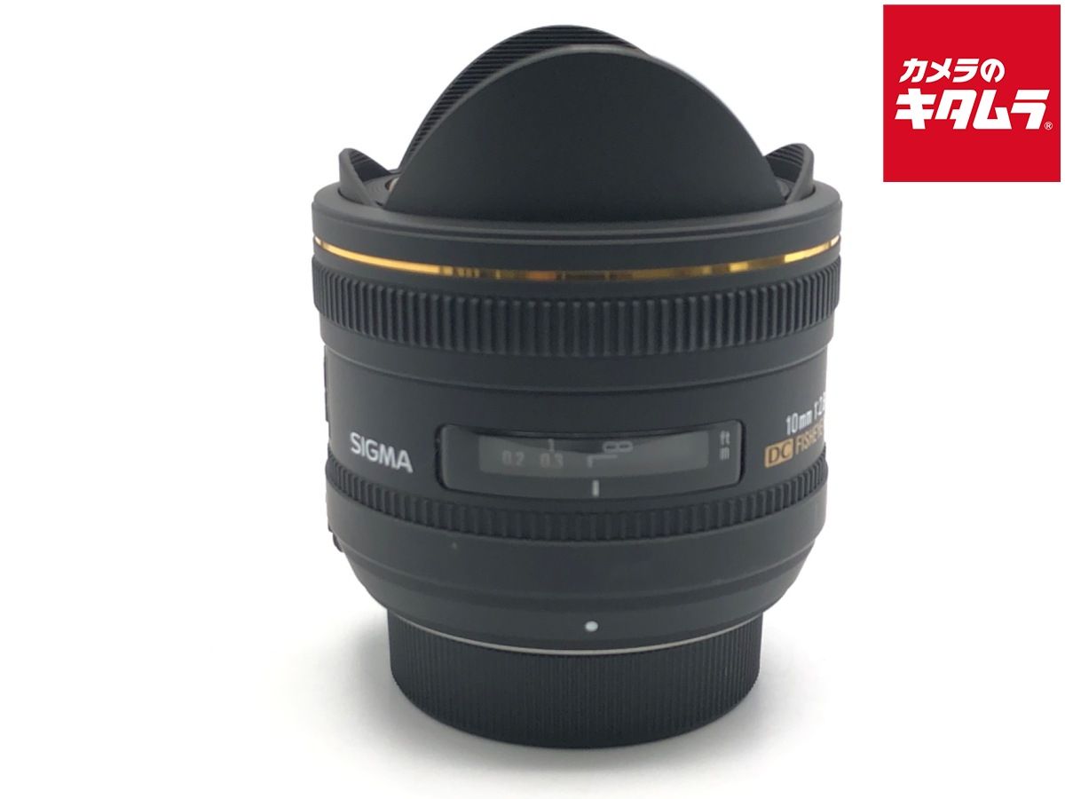 【中古】 【良品】 シグマ 10mmF2.8 EX DC FISHEYE HSM ニコン用
