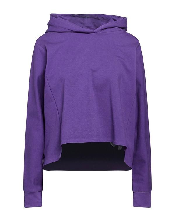 ピューテリー レディース アウター パーカー・スウェット PEUTEREY Dark Purple パープル