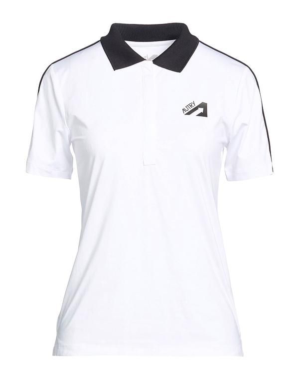 オートリ レディース トップス ポロシャツ AUTRY White ホワイト