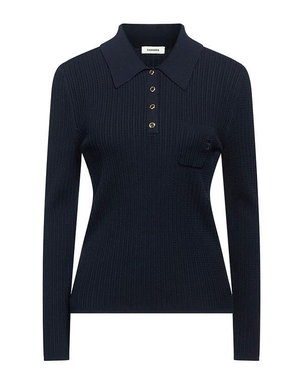 サンドロ レディース トップス シャツ プルオーバー SANDRO Midnight Blue ブルー