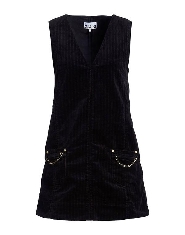 ガニー レディース トップス ワンピース サマードレス GANNI Black ブラック