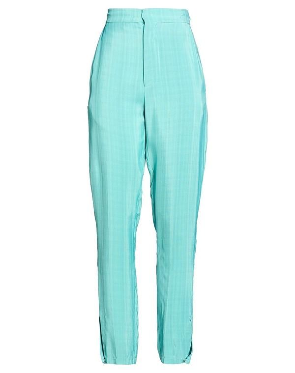セミクチュール レディース ボトムス カジュアルパンツ SEMICOUTURE Turquoise Blue ブルー