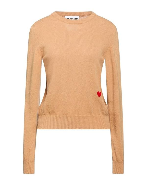 モスキーノ レディース トップス シャツ プルオーバー MOSCHINO Camel キャメル