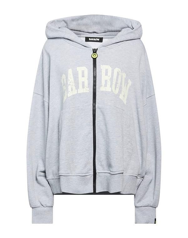 バロー レディース アウター パーカー・スウェット BARROW Light Gray グレー