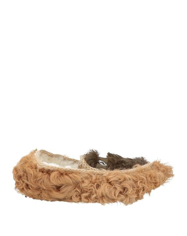 モウ レディース シューズ スリッポン・ローファー モカシン MOU Camel キャメル