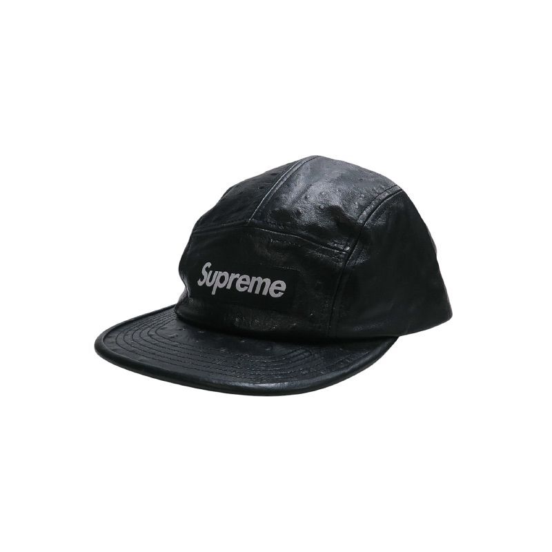 美品 SUPREME シュプリーム 26SS OSTRICH EMBOSSED LEATHER GORE-TEX
