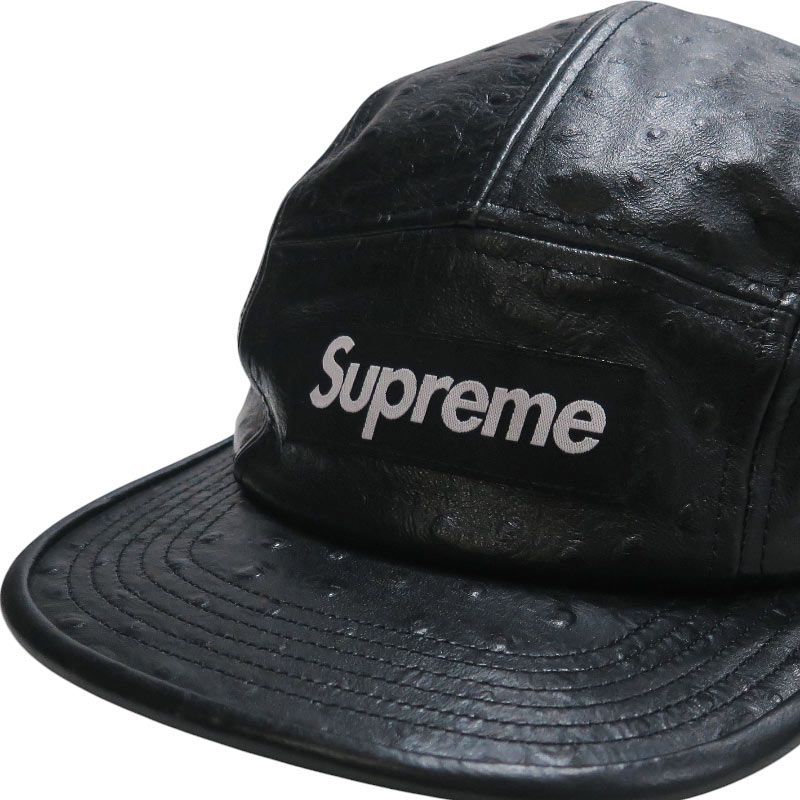 美品 SUPREME シュプリーム 26SS OSTRICH EMBOSSED LEATHER GORE-TEX