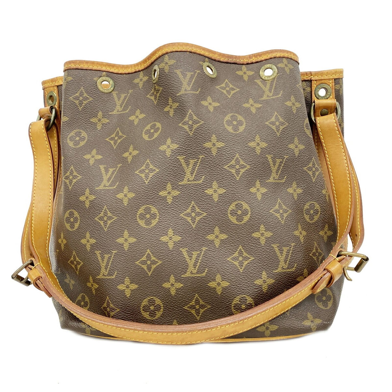 ルイ・ヴィトン(Louis Vuitton) ルイ・ヴィトン ショルダーバッグ モノグラム プチノエ M42226 ブラウンレディース