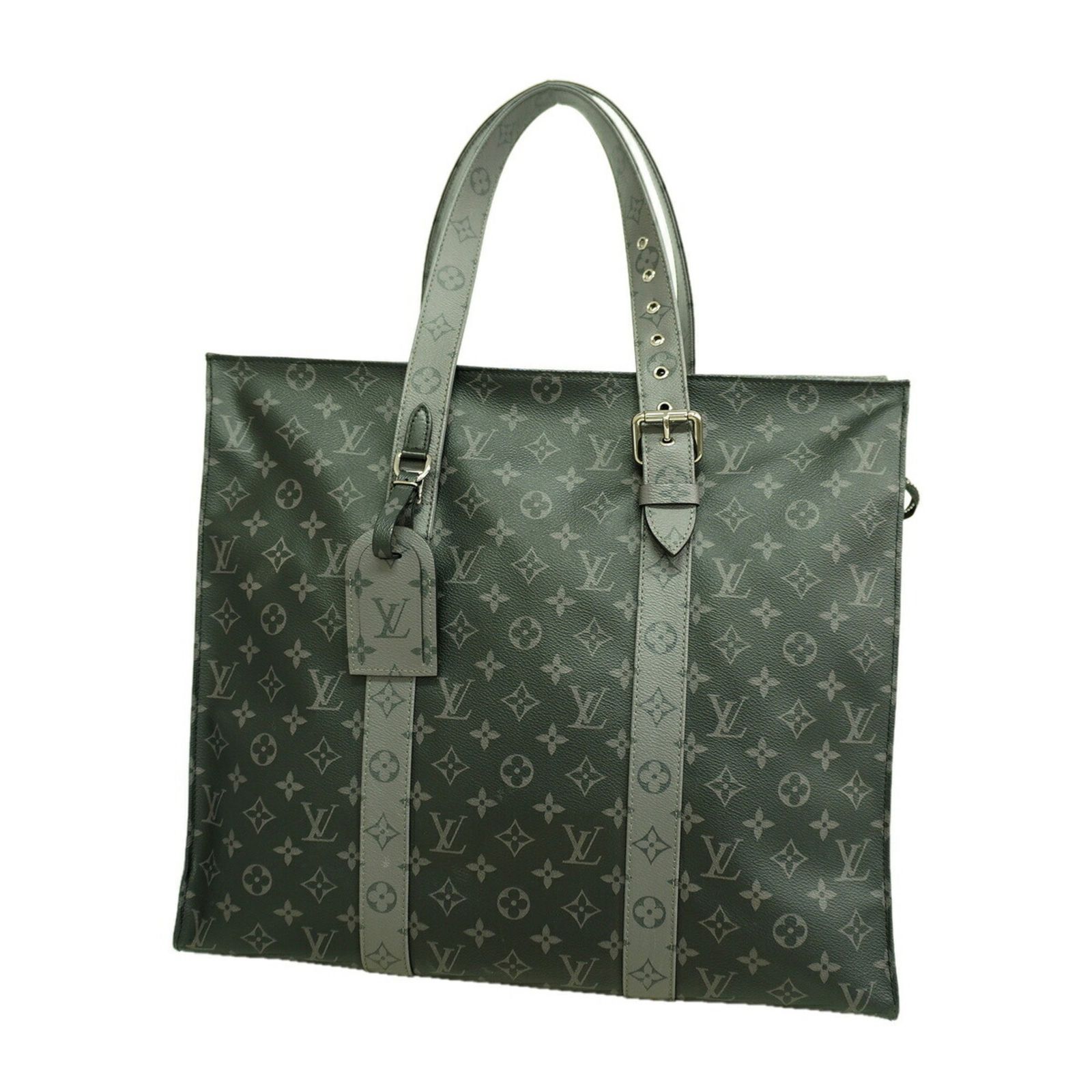 ルイ・ヴィトン(Louis Vuitton) ルイ・ヴィトン トートバッグ モノグラム・エクリプス リバース カバジップGM M45379 ブラック グレーメンズ