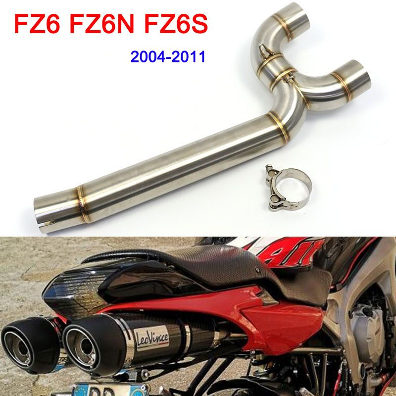 ヤマハ FZ6/FZ6N/FZ6S 2004-2011 用 エキゾーストサイレンサー接続アクセサリー