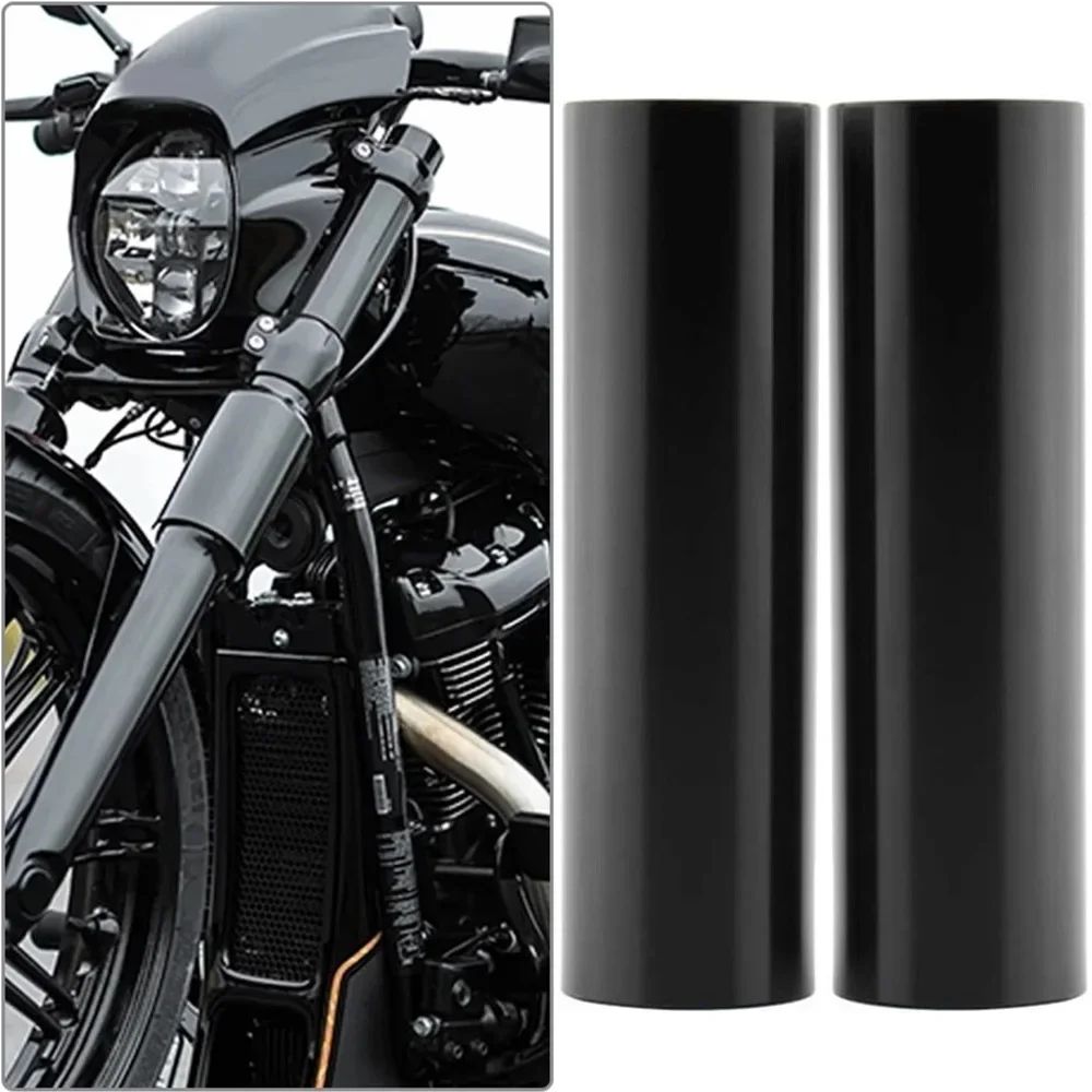 ハーレー スポーツスター XL1200X/XL1200C 用 フロントアッパーフォークカバー 165mm
