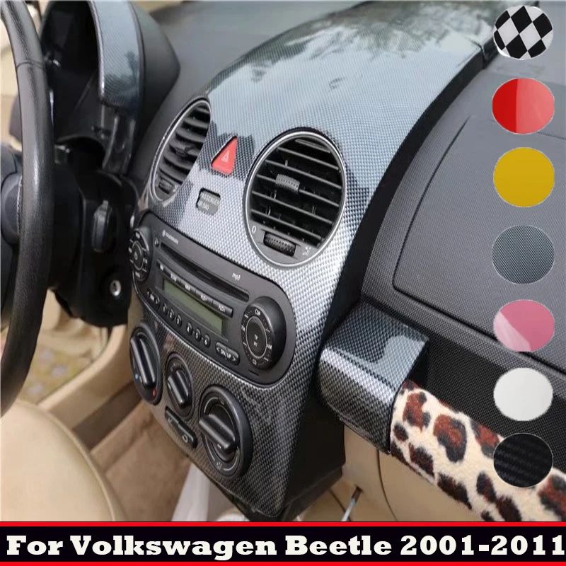 VW フォルクスワーゲン ビートル 2001-2012 用 ABS インテリア ダッシュボードパネル