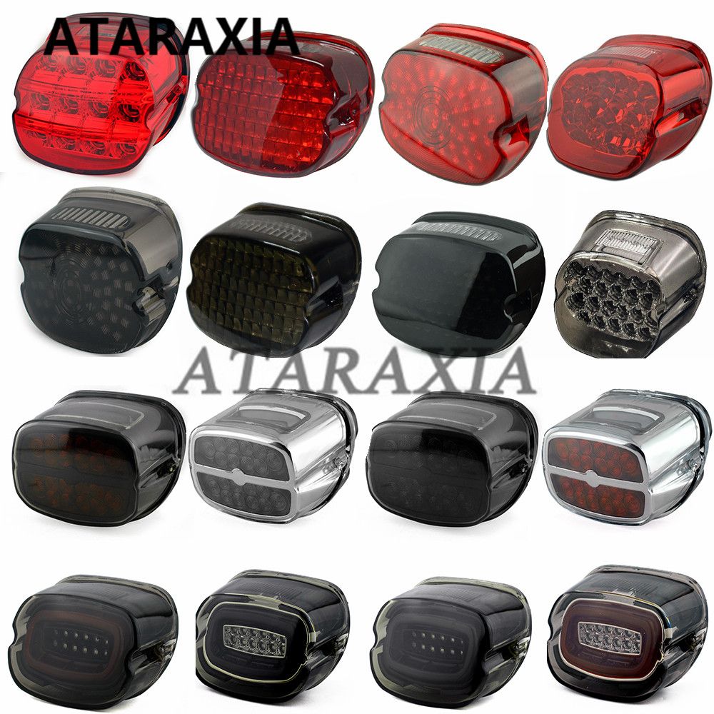 ハーレー Dyna ストリートボブ FXDB 用 LED ブレーキウインカーテールライト