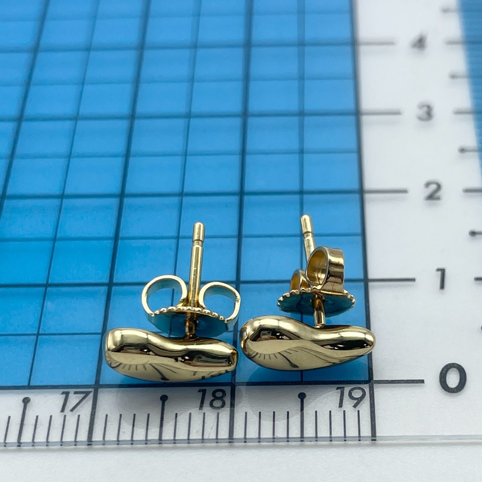 ティファニー ティアドロップ ゴールド ピアス K18 750/24-4440