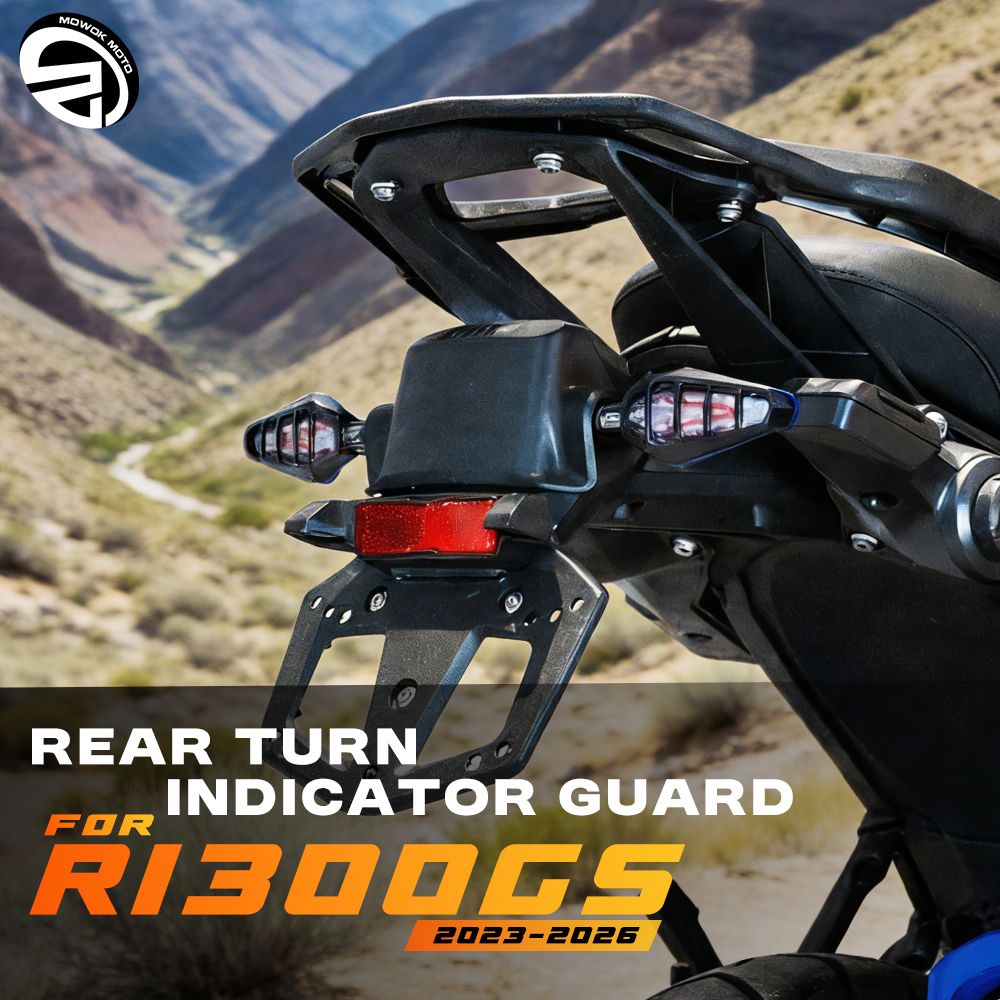 BMW R1300GS/GSアドベンチャー用 CNCリアウインカーガード 2024-2026