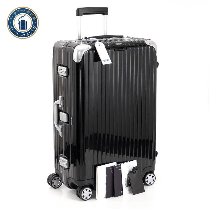 RIMOWA リモワ LIMBO リンボ 75L 4輪 TSAロック チェックインL グロスブラック 光沢仕上げ 黒色 スーツケース キャリーバッグ