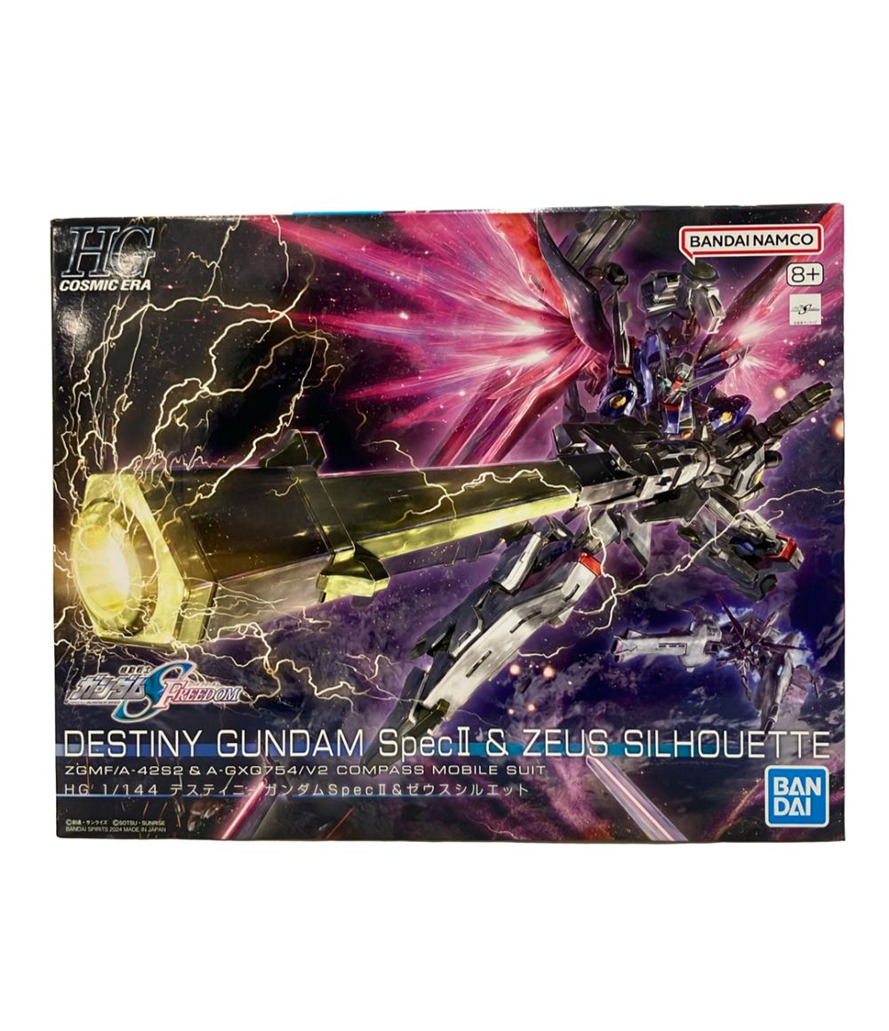 バンダイ 機動戦士ガンダムSEED FREEDOM HG 1/144 デスティニーガンダムSpecII＆ゼウスシルエット プラモデル 6,191円
