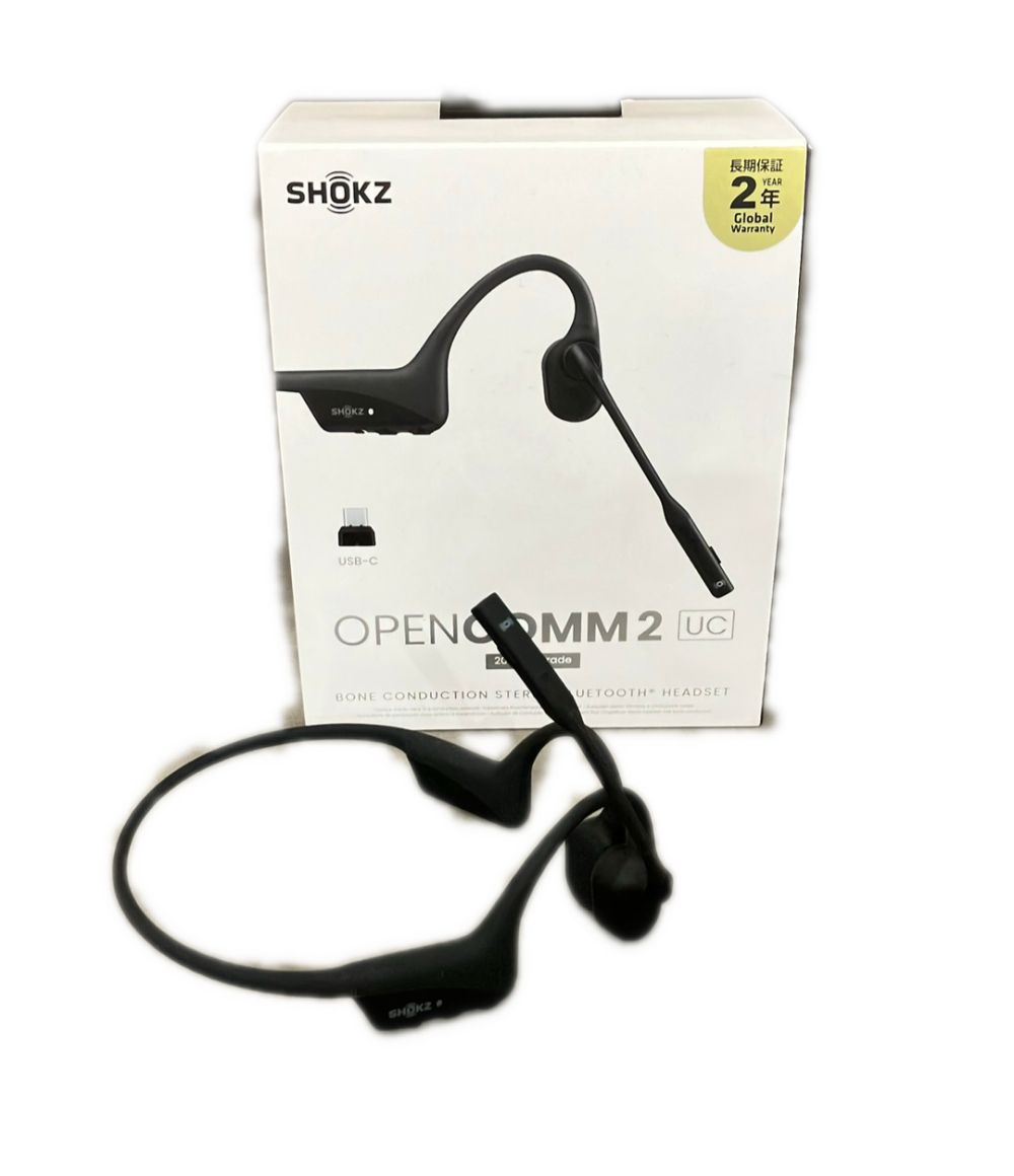 骨伝導 ワイヤレスイヤホン OpenComm2 C120 Shokz