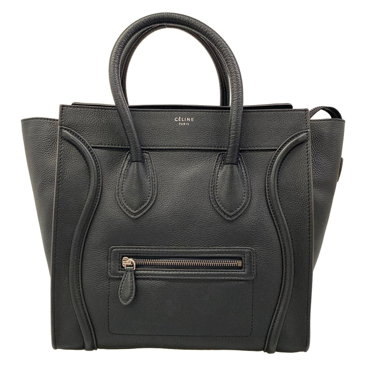 CELINE(セリーヌ) ハンドバッグ ラゲージミニショッパー 黒