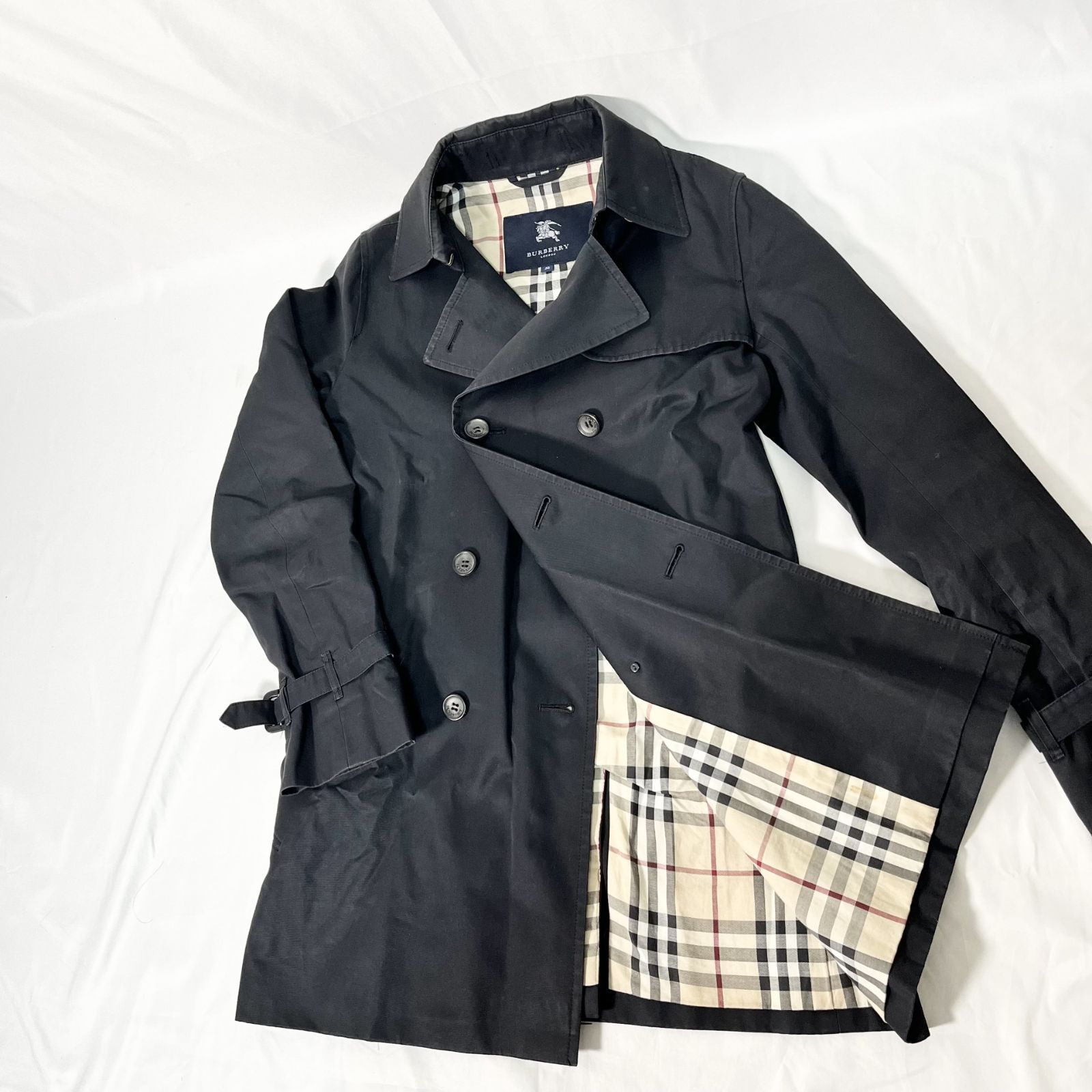 レディースファッション トレンチコート バーバリー ブラック BURBERRY