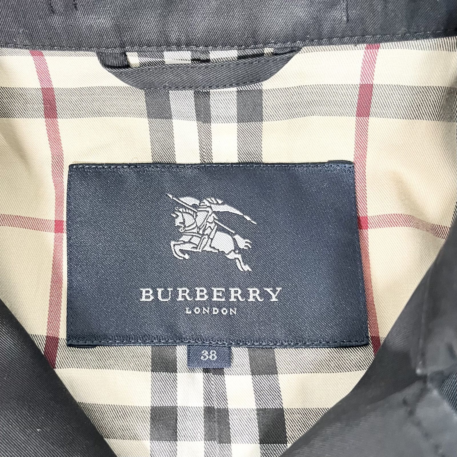 BURBERRY LONDON バーバリー ロンドン トレンチコート ベルト ノバ