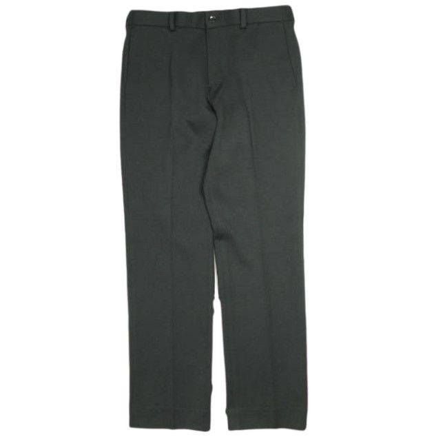 新品 N.HOOLYWOOD エヌハリウッド ミスターハリウッド コンパイルライン 25AW TAPERED TROUSERS ボンディング スリムテーパードスラックス 2252-PT21-001 peg 42(XL) BLACK パンツ 定価39,600円