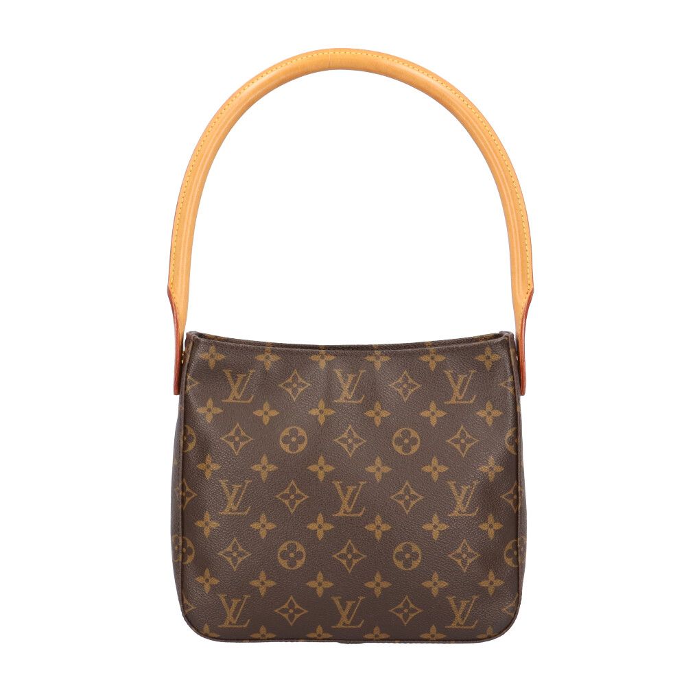 ルイヴィトン ルーピングMM モノグラム ショルダーバッグ モノグラムキャンバス M51146 ブラウン レディース LOUIS VUITTON 中古 ルイヴィトン ルイ ヴィトン