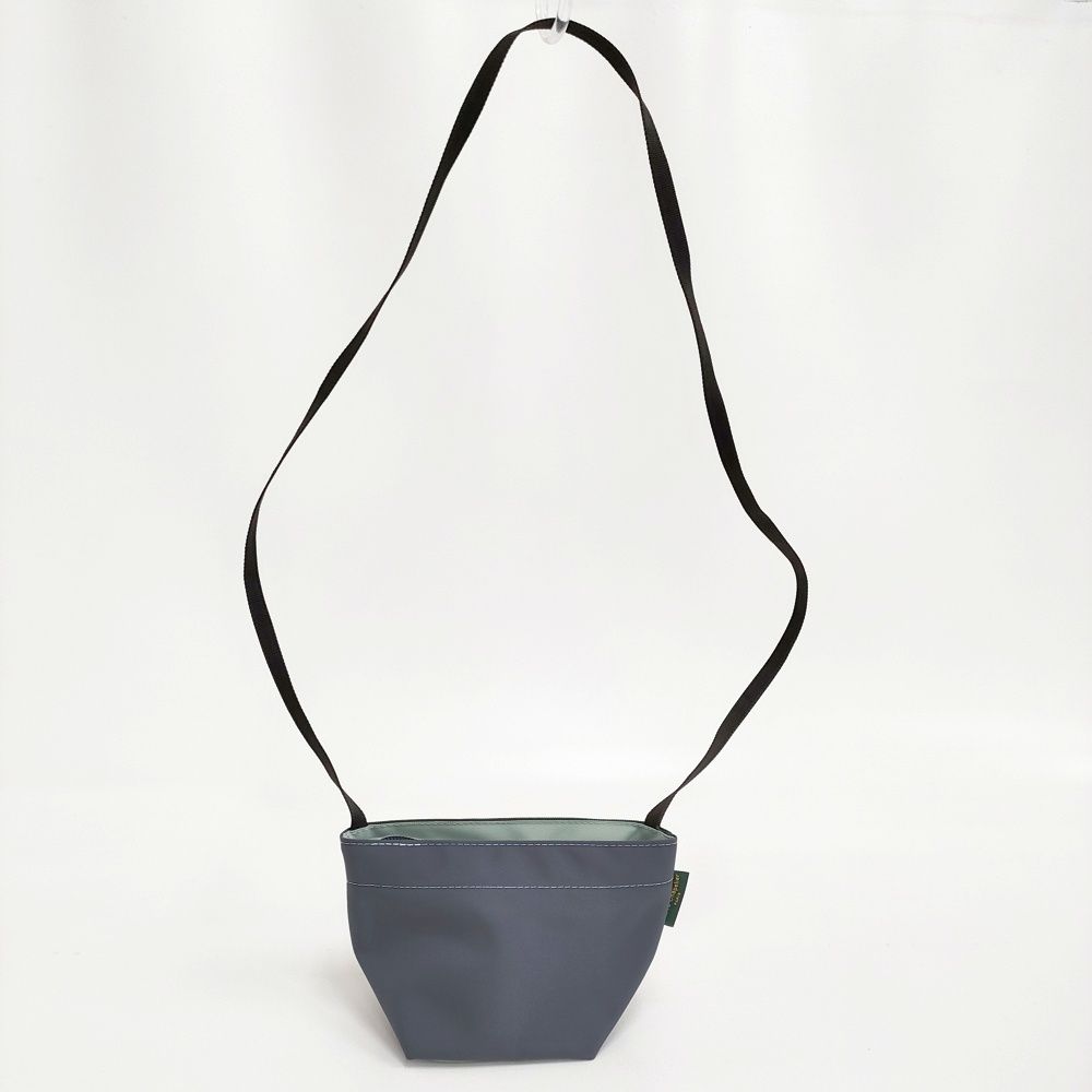 Herve Chapelier 1927N ナイロン舟型ショルダーバッグXS 定価23980円 ショルダーバッグ オラージュ×バンキース ネイビー レディース エルベ・シャプリエ【中古】6-0724G♪ 10,359円