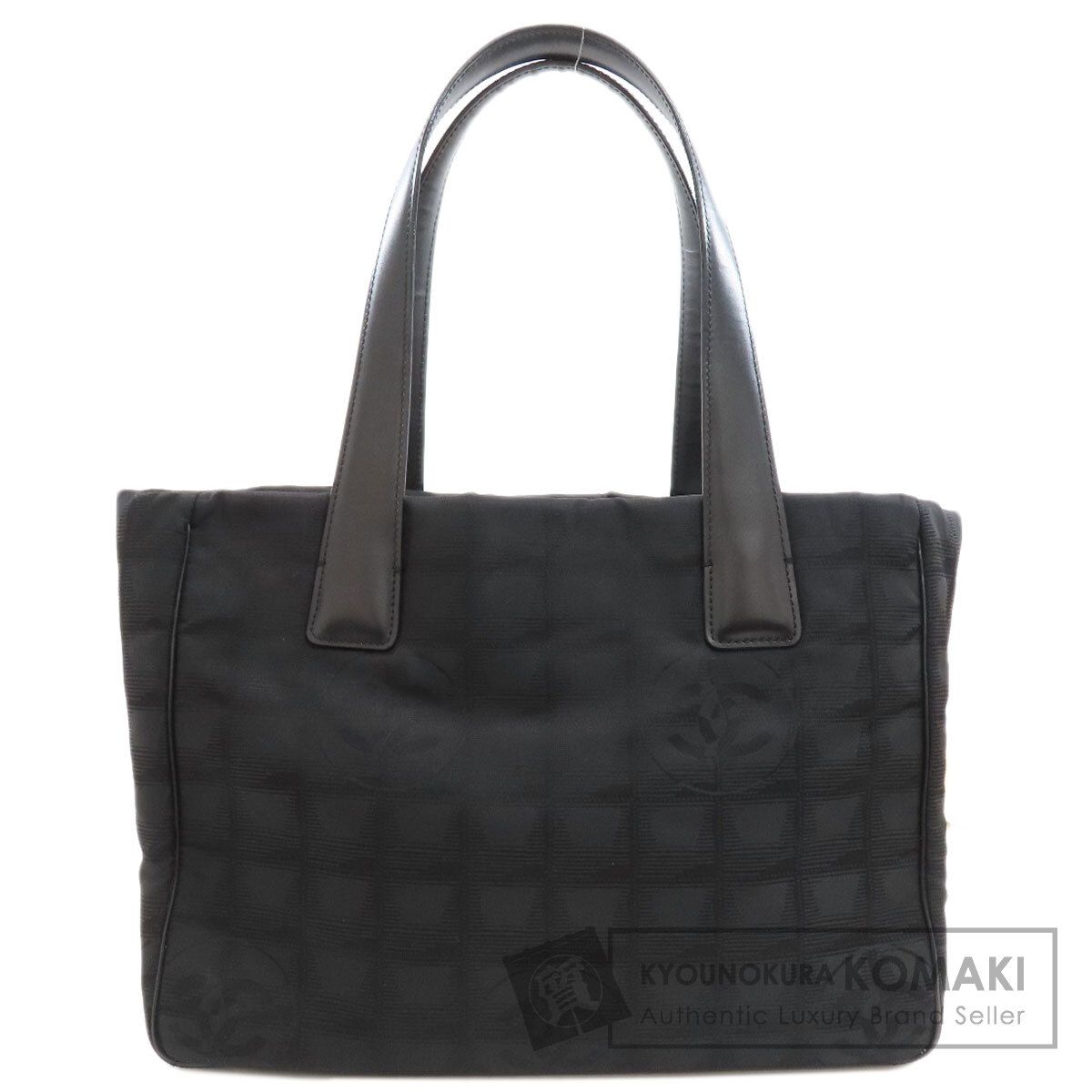 CHANEL シャネル ニュートラベルラインPM トートバッグ ナイロンジャガード レディース [中古]