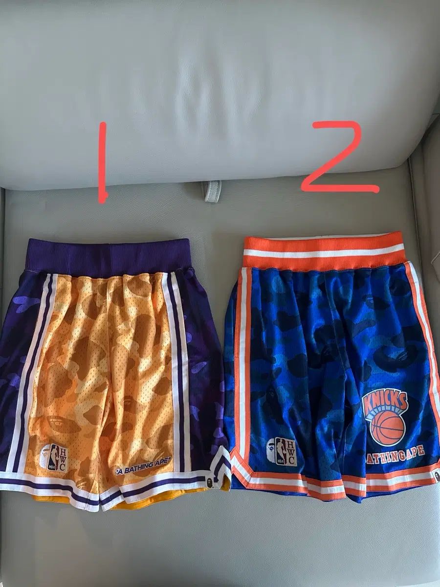 A BATHING APE アベイシングエイプ Mitchellandness ミッチェルアンドネス バスケット ハーフパンツ Sサイズ 31,786円