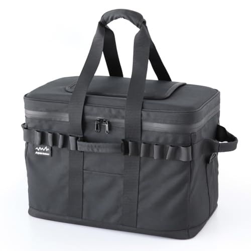 ★新品★Alpen Outdoors AOD(アルペンアウトドアーズ) キャンプ ソフトクーラー 高保冷 ソフトクーラー 25L ブラック 937cb9c9