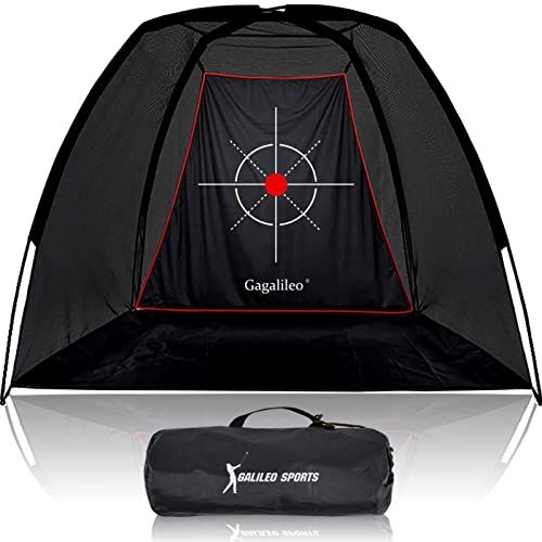 ゴルフネット 練習用 ゴルフトレーニングネット 練習器具 屋外室内 ヒッチングネット 収納バッグ付き 屋外室内 2.4mx1.8mx1.5m 設置簡単 コンパクト アプローチ練習 消音効果 軽量 しなやか キャッチネット★ 9c480470 10,572円