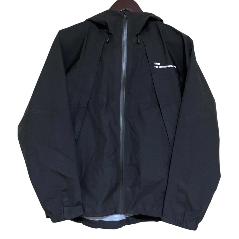 美品 THE NORTH FACE×HYKE ザノースフェイス GTX Trail Jacket ナイロン トレイルジャケット NPW251HK サイズS ブラック レディース 古着 中古 USED
