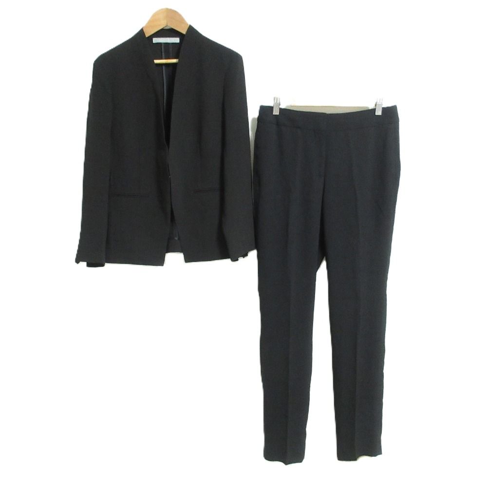 theory luxe ノーカラージャケット パンツ セットアップ 38 楽天市場