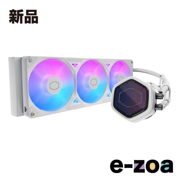 Cooler Master クーラーマスター MasterLiquid 360 Atmos II Pixel LED White MLX-D36M-A25SZ-PW (2682906)