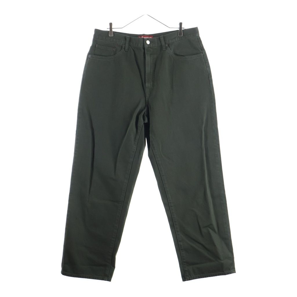 SUPREME (シュプリーム) 24AW Baggy Jean バギージーンズ ワイド デニムパンツ カーキ