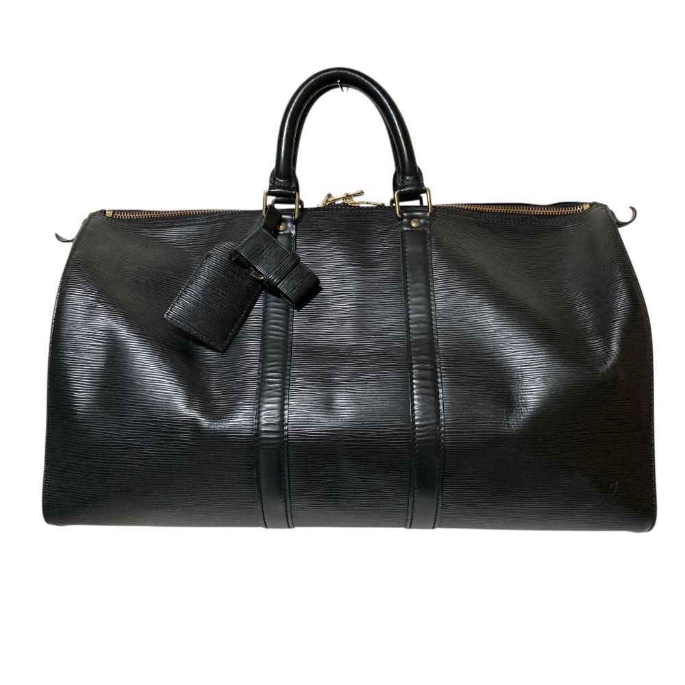 良品 Louis Vuitton ルイヴィトン エピレザー キーポル 45 ボストンバッグ M42972 ブラック メンズ レディース 古着 中古 USED 44,837円