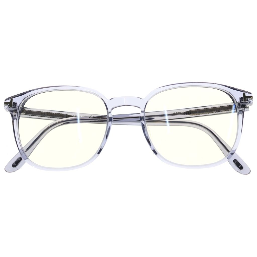 TOM FORD (トムフォード) TF5797-K-B アジアンフィット ウェリントンフレーム クリアレンズ サングラス メガネ グレー