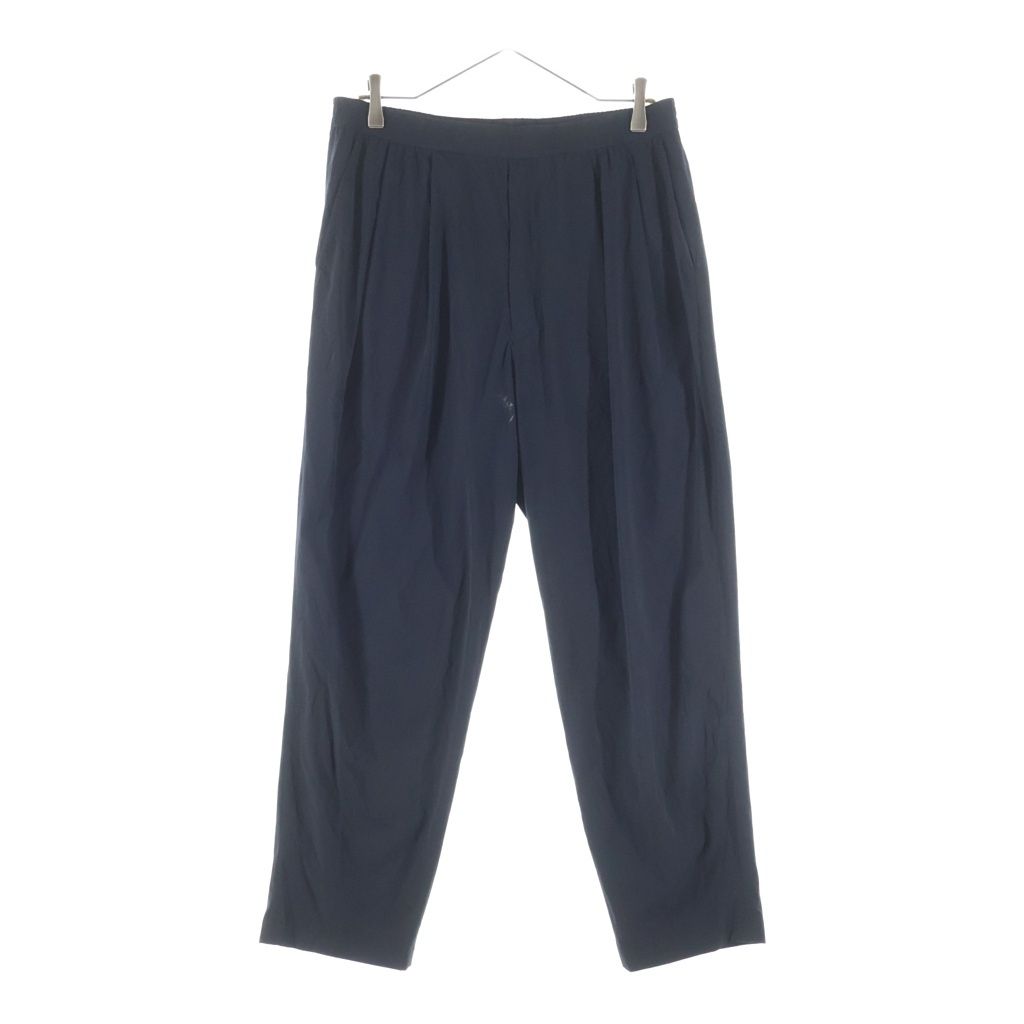 N.HOOLYWOOD (エヌハリウッド) 22AW STRAIGHT PANTS TWO-TUCK SLACKS ツータック ナイロン ストレートパンツ ブラック 2225-PT01-006 8,873円