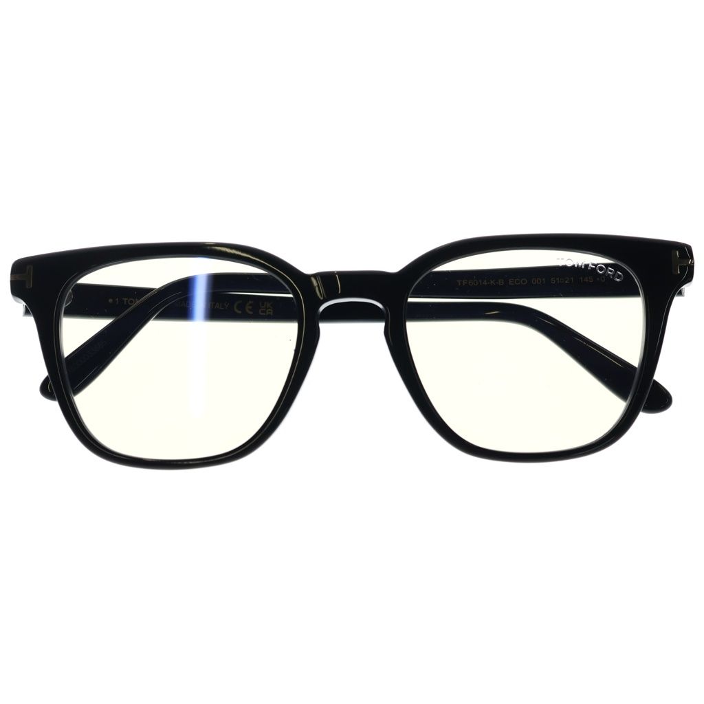 TOM FORD (トムフォード) TF6014-K-B アジアンフィット ウェリントンフレーム サングラス メガネ ブラック