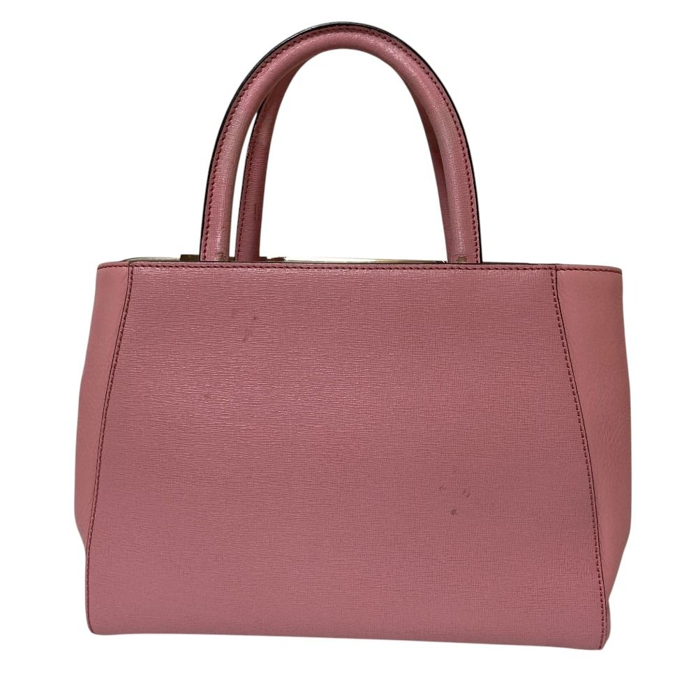 FENDI フェンディ プチトゥージュール レザー ハンドバッグ フクロウ
