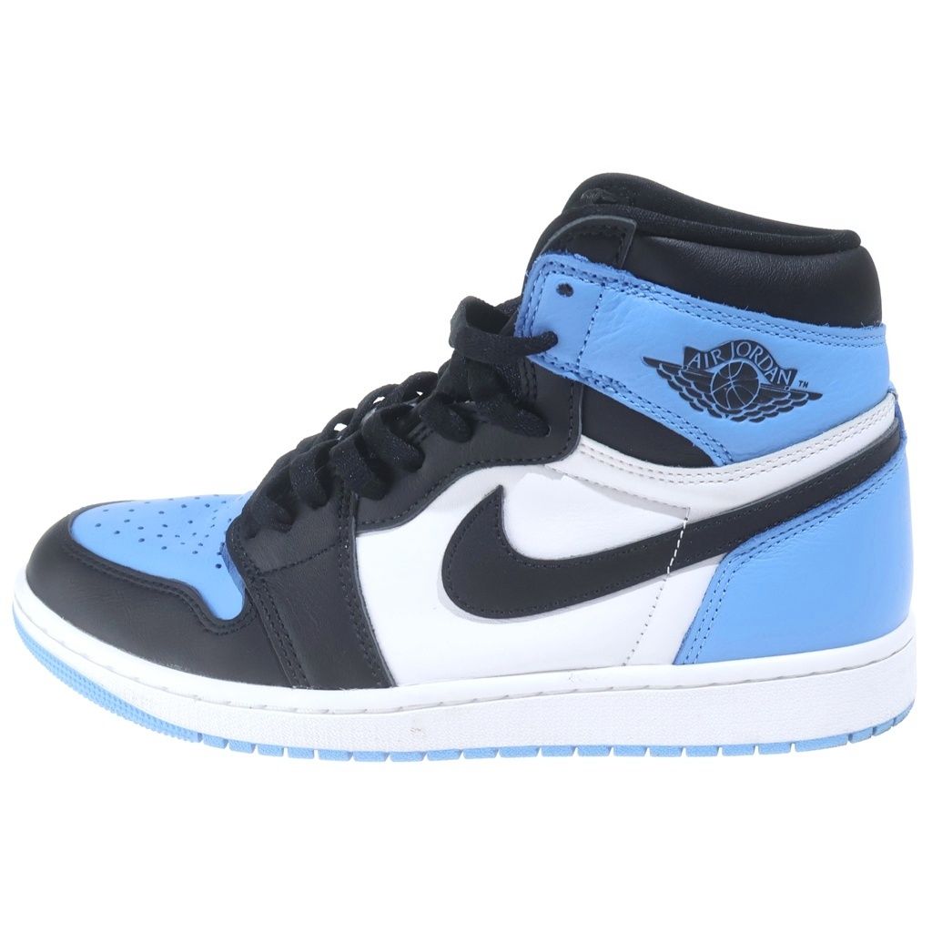 NIKE (ナイキ) AIR JORDAN 1 RETRO HIGH OG NIVERSITY BLUE DZ5485-400 エアジョーダン1 ユニバーシティーブルー ハイカットスニーカー シューズ ブルー/ホワイト US9/27cm
