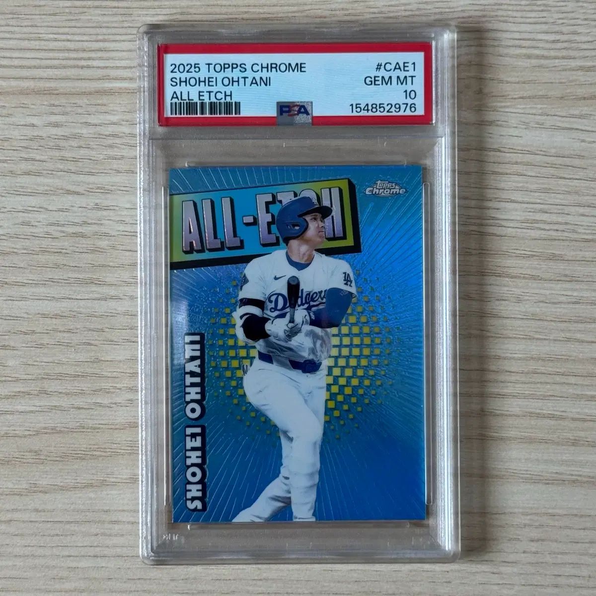 2025 TOPPS クロム 大谷 オール H PSA10